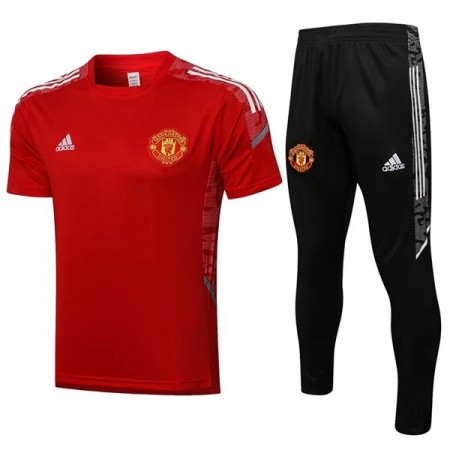 Manchester United Champions League Training Pelipaita Sarja 2022-23 Punainen Valkoinen - Miesten